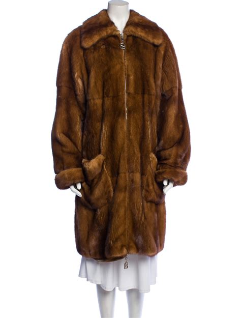 fendi coat fur hood|vintage fendi fur coat.